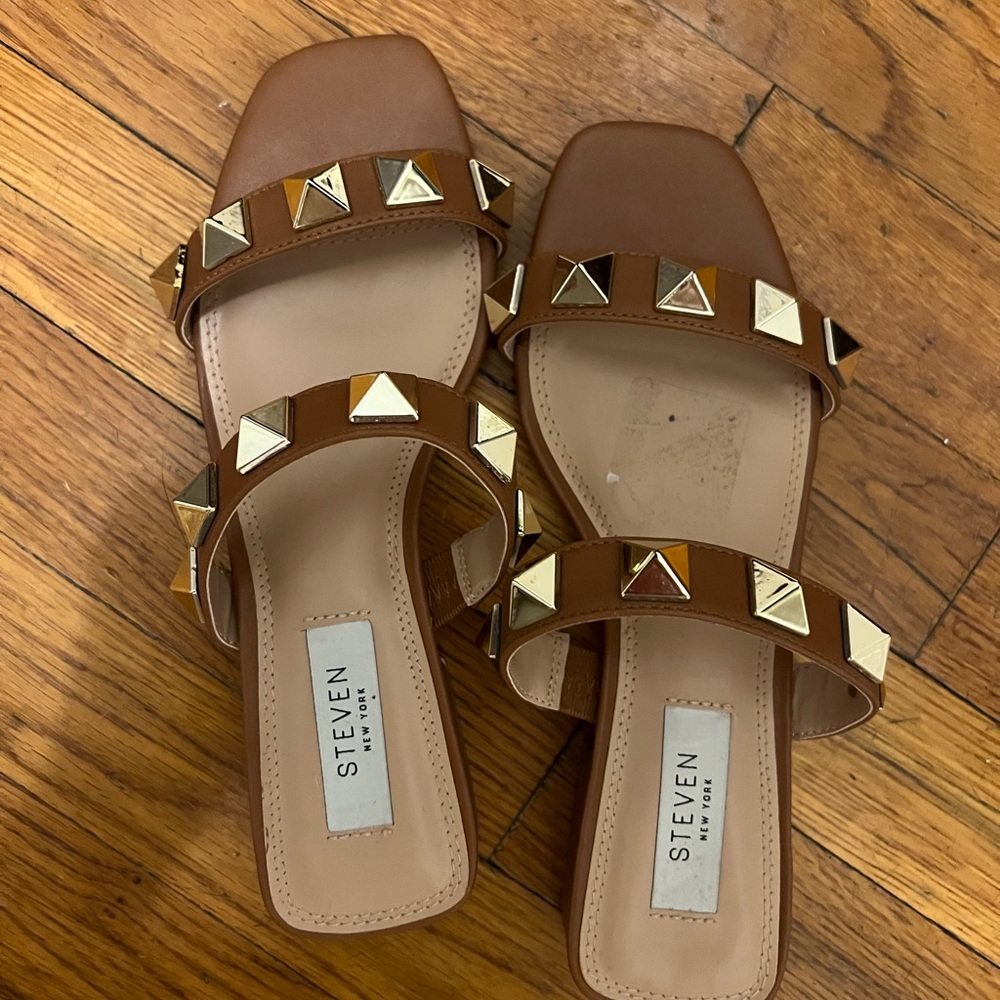 Steven New York Studded Sandal